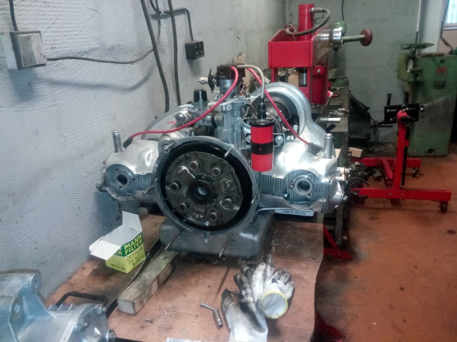 Restauration Restaurierung panhard 24 bt motor