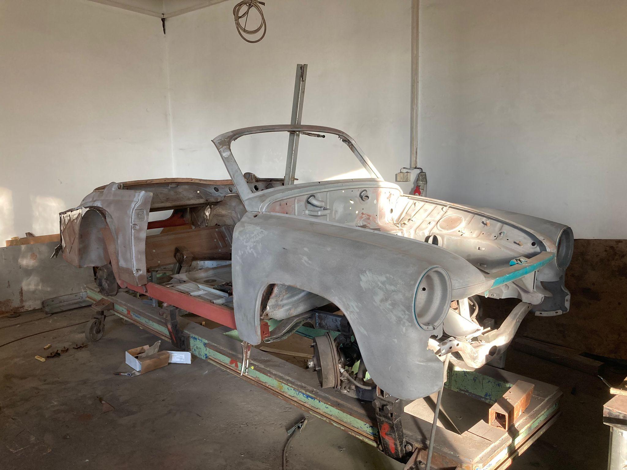 restauration restaurierung wartburg 311 cabrio karosseriearbeiten