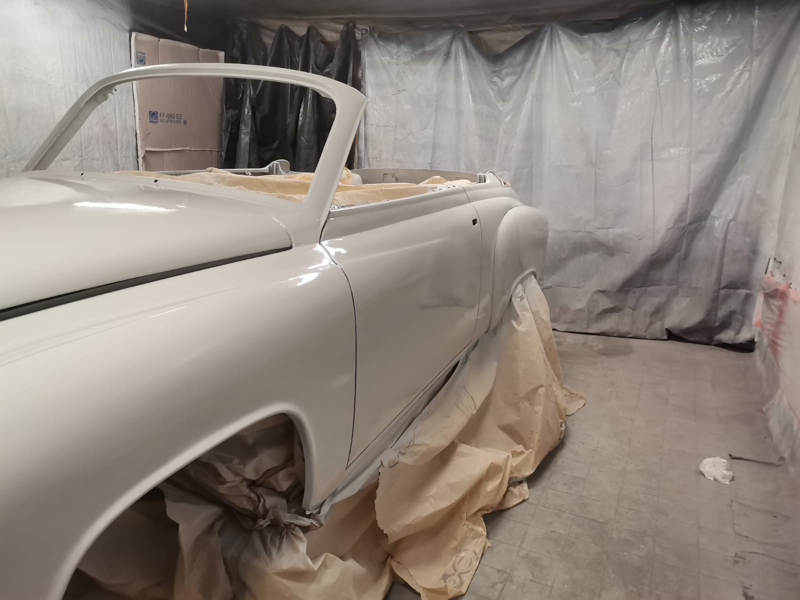 restauration restaurierung wartburg 311 cabrio lackierung