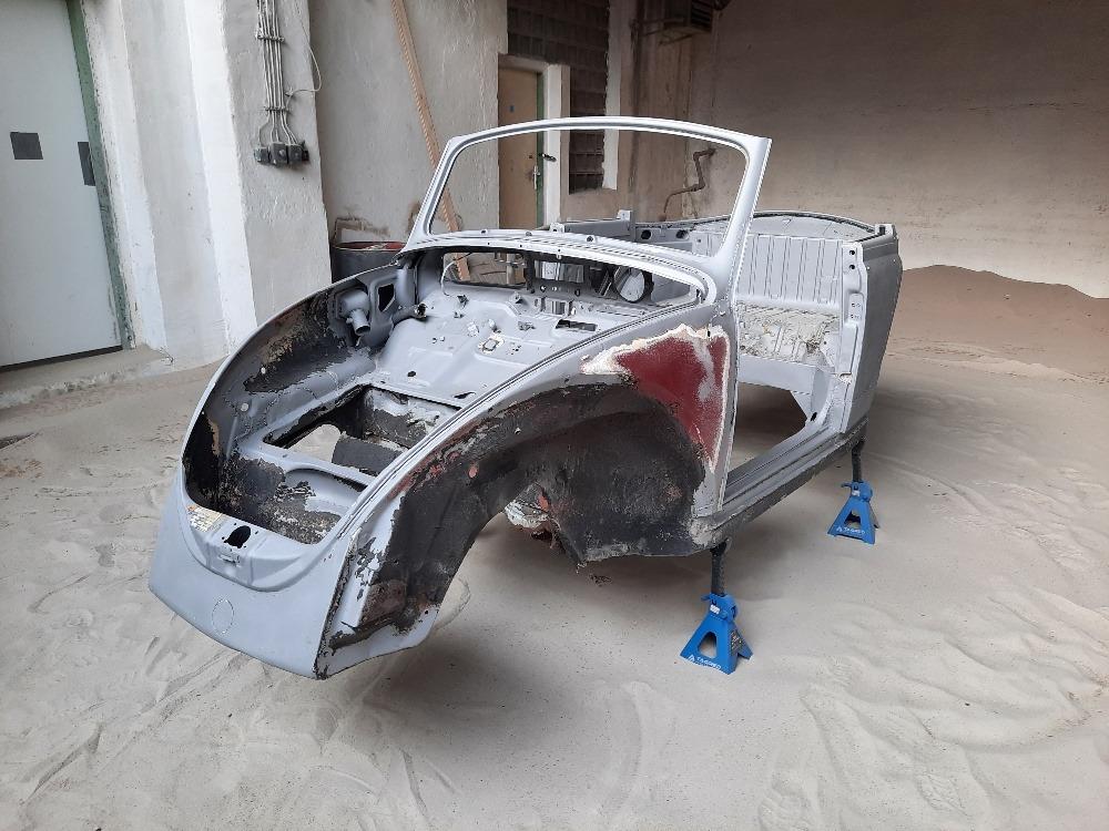 restauration restaurierung vw volkswagen kaefer cabrio karosserie