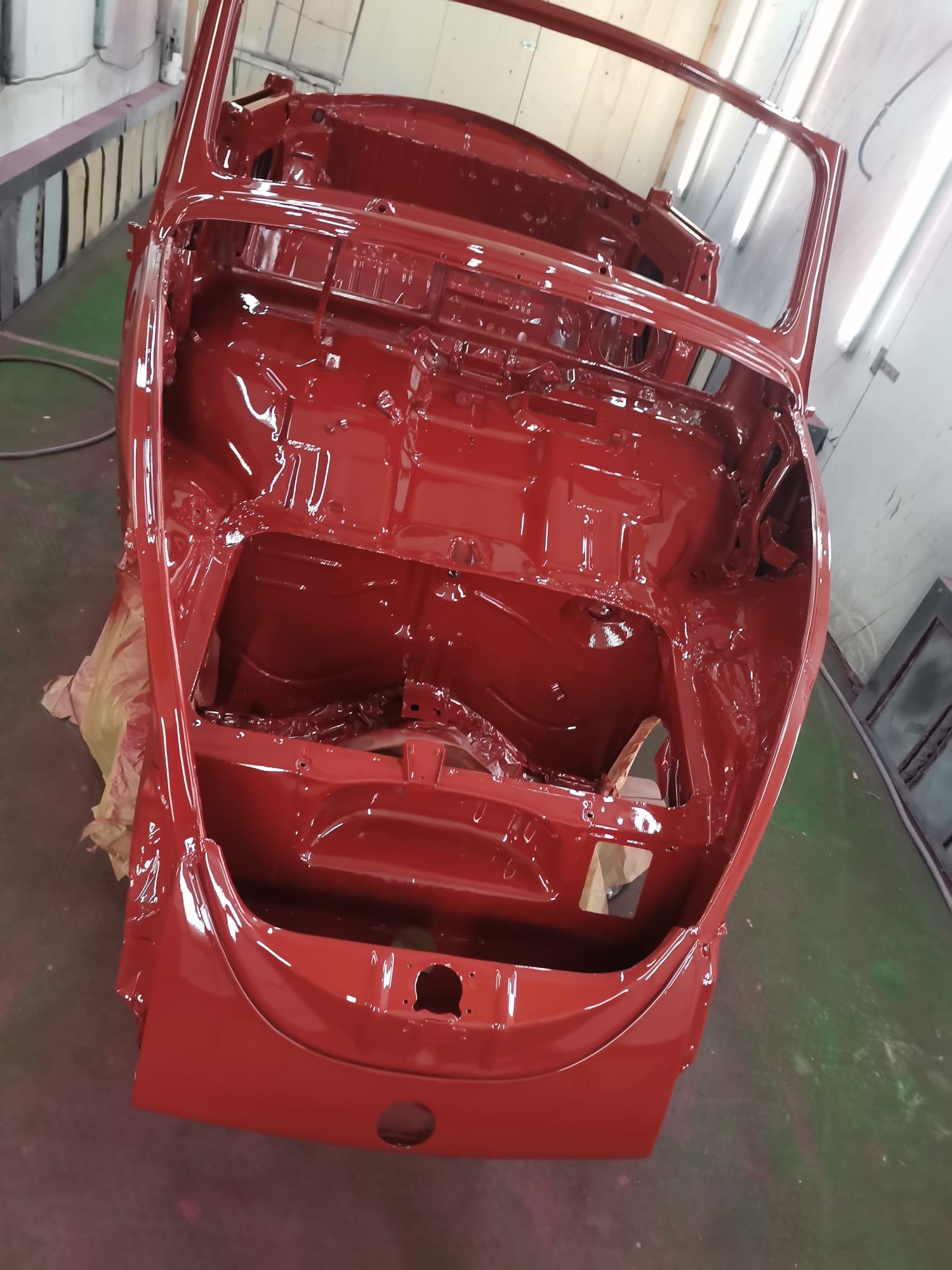 restauration restaurierung vw volkswagen käfer cabrio lackierung häuschen