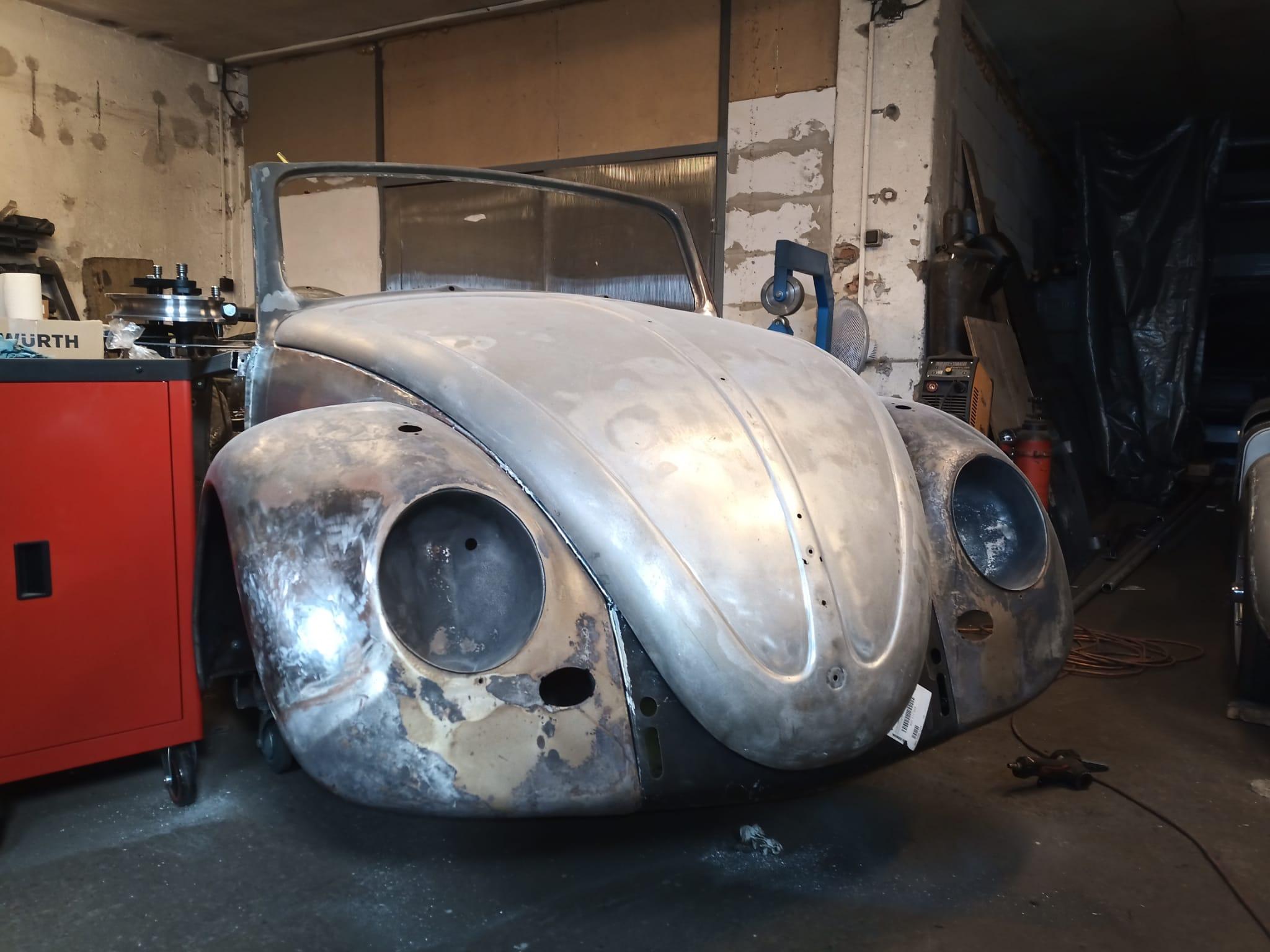 restauration vw käfer cabrio restaurierung karosserie anpassen