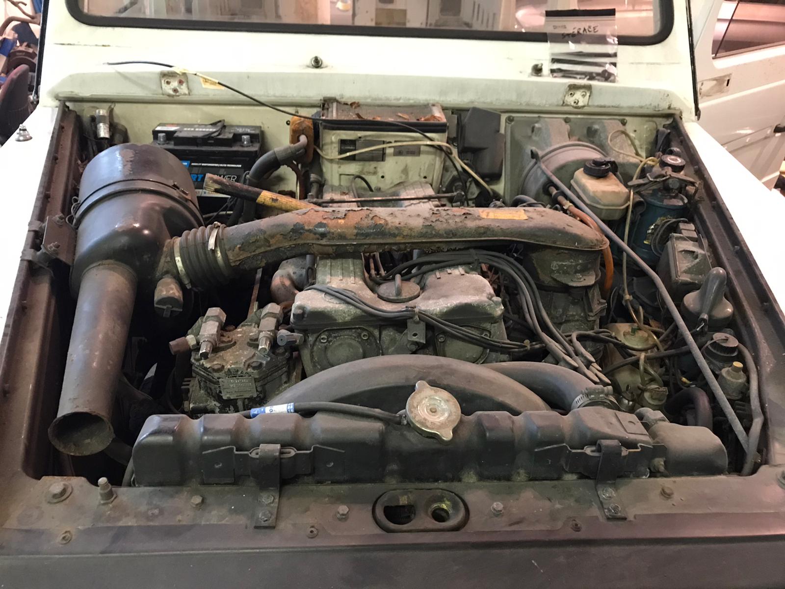 mercedes benz w460 g 280 ge restaurierung restauration motor