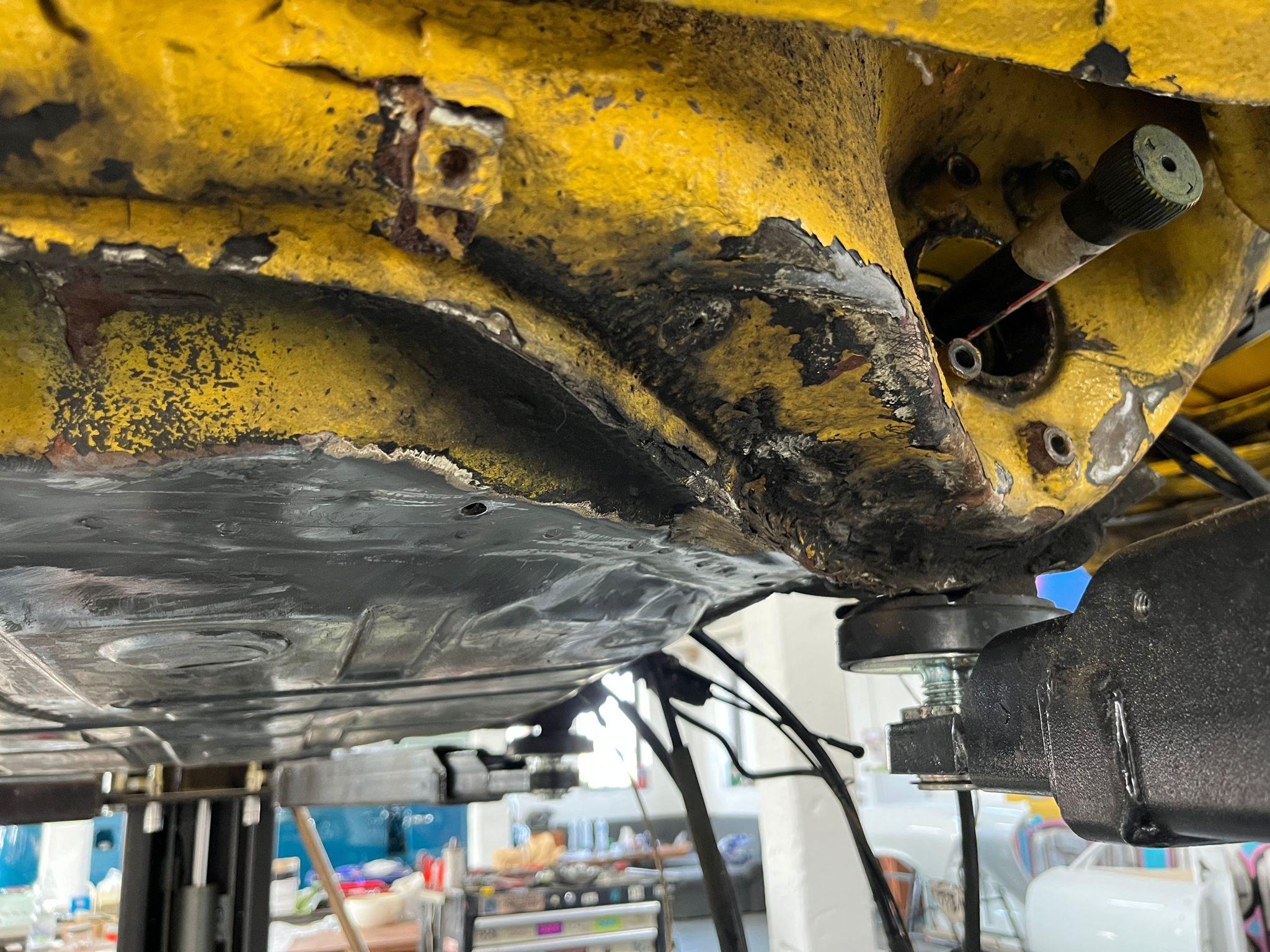 restauration restaurierung porsche 911 turbo g karosserie rost