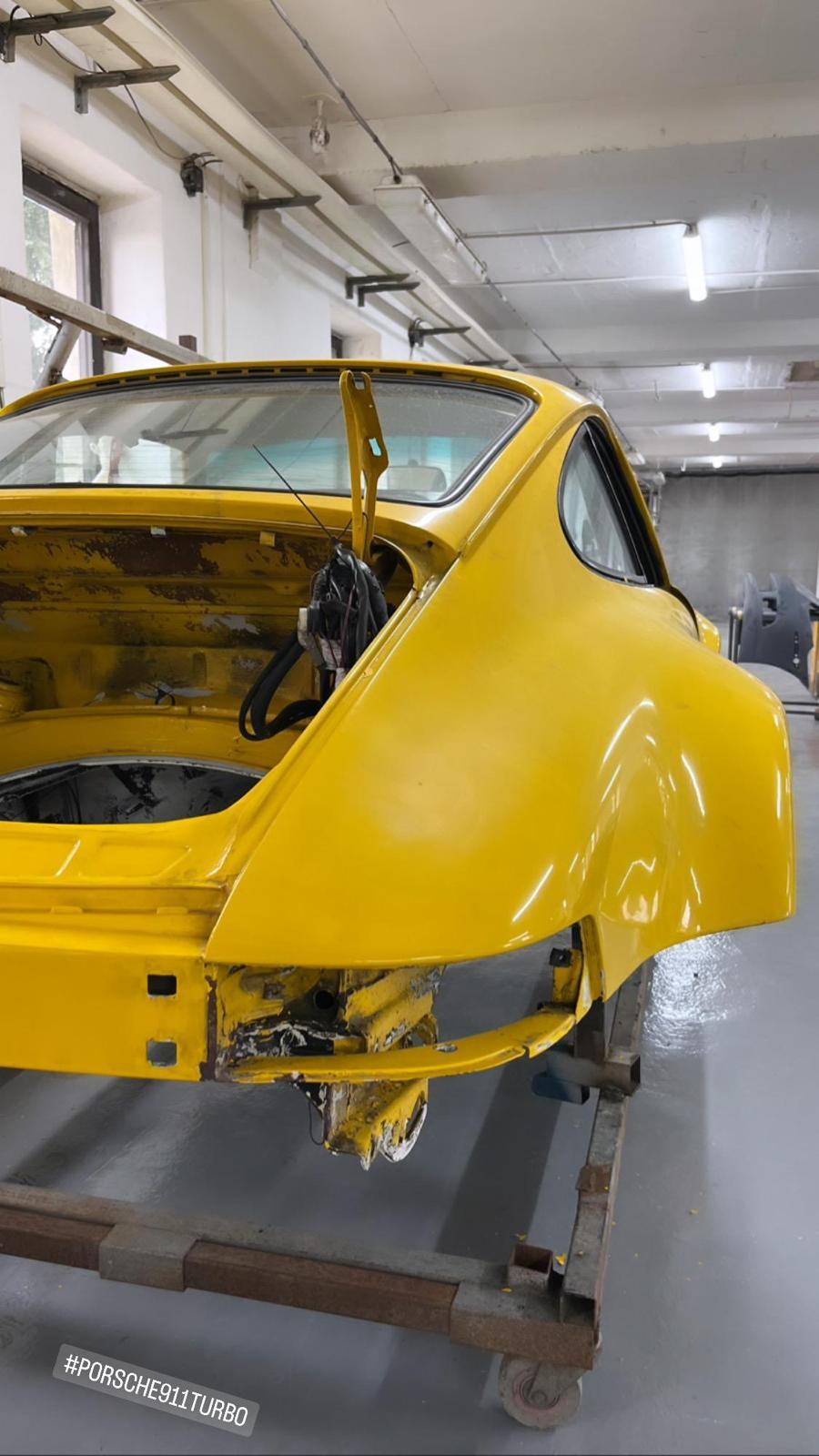 restauration restaurierung porsche 911 turbo g karosserie 